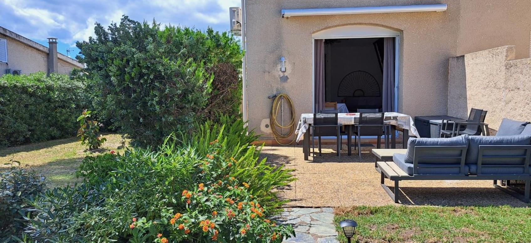Mini Villa Jardin 50 M Plage Borgo  Buitenkant foto