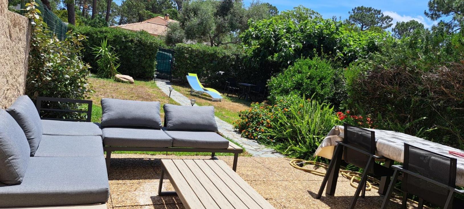 Mini Villa Jardin 50 M Plage Borgo  Buitenkant foto