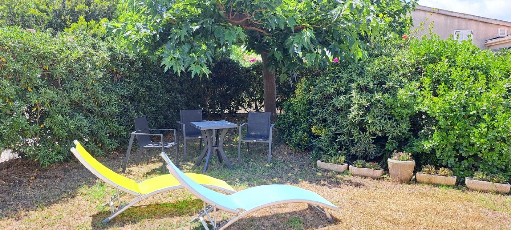 Mini Villa Jardin 50 M Plage Borgo  Buitenkant foto